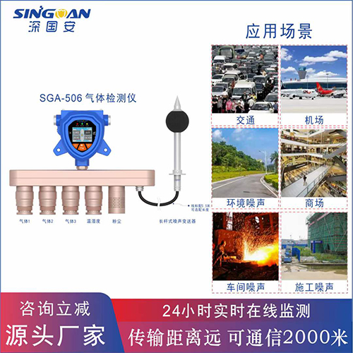 無(wú)線六合一固定式噪聲檢測(cè)儀